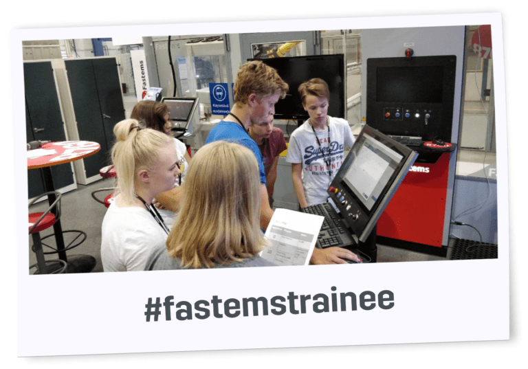 Fastems技术学员学习ustry's most advanced manufacturing management software